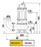 15kW Raw Sewage Pump