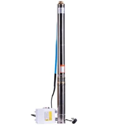 3SD2/11 3″ Borehole Pump Set 0.25kW 220V (Pump, Motor & Control Box)