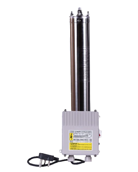4” Borehole Motor And Control Box 0.55kW 220V