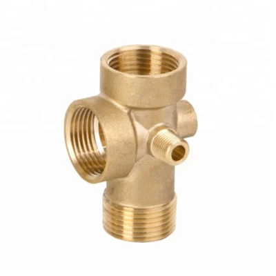5 Way Connector Brass