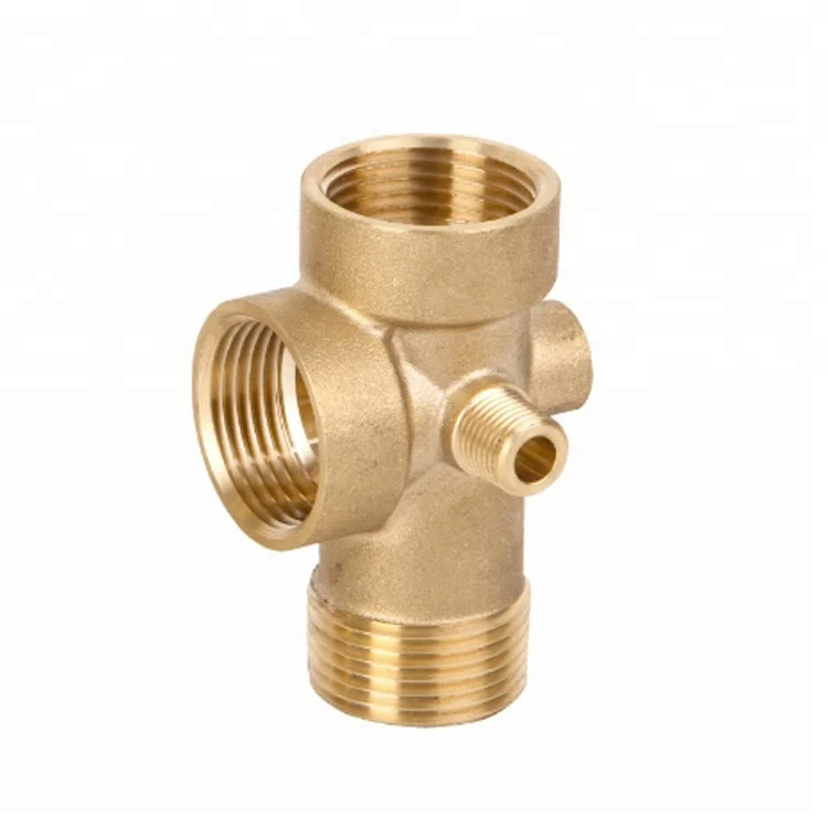 5 Way Connector Brass