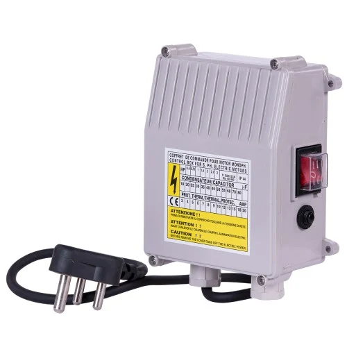 MA Analogue Borehole Control Box 4″ 0.37kW 220V